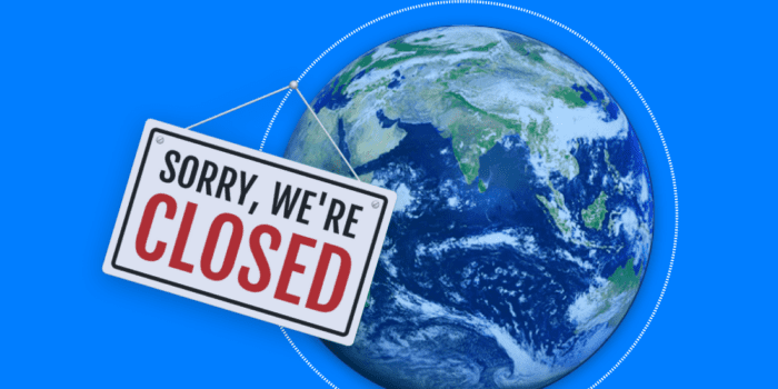 Sorry, We're Closed on Globe.