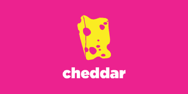 Pink Cheddar logo.
