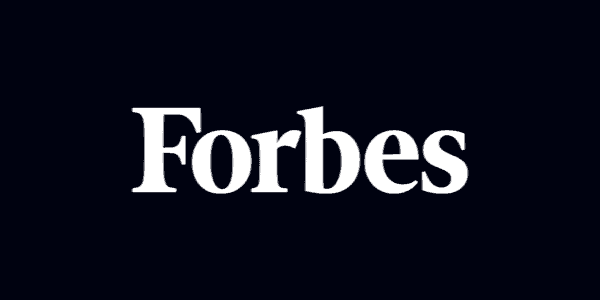 Black Forbes logo.