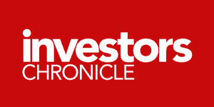 Red Investors Chronicle logo.