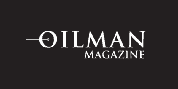 Black Oilman Magazine logo.