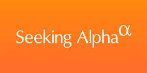 Seeking Alpha logo.