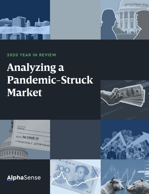 Analyzing a Pandemic-Struck Market graphic.