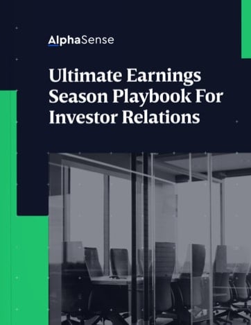 Ultimate Earnings Season Playbook for Investor Relations.