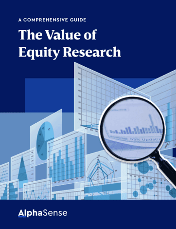 The Value of Equity Research graphic.