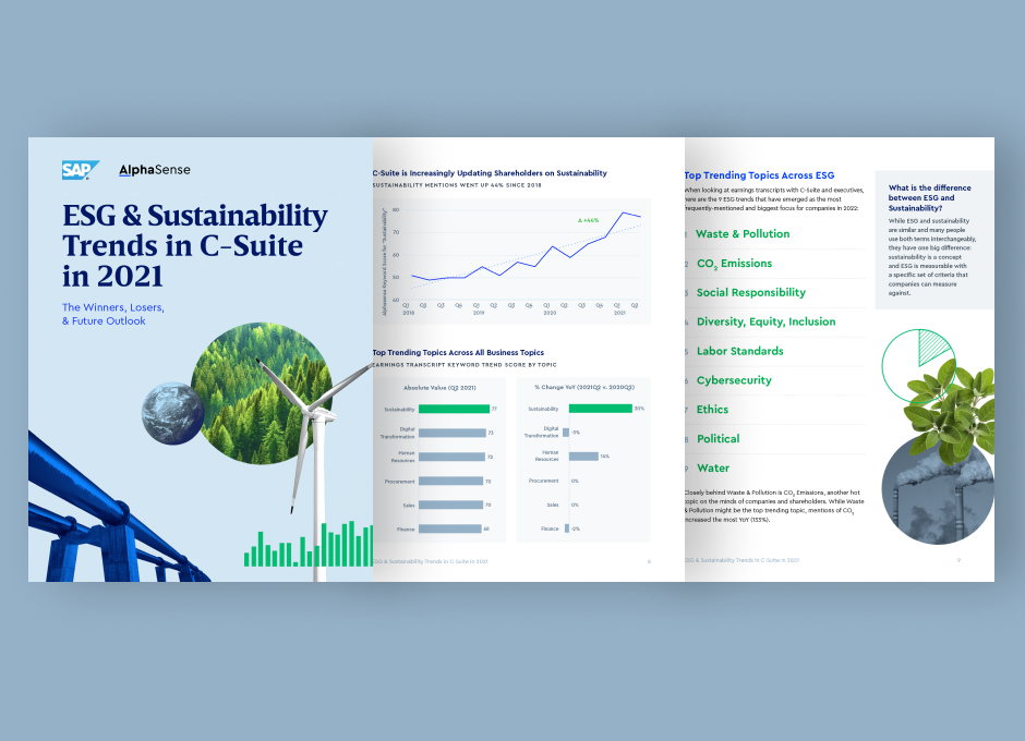 ESG & Sustainability Trends in C-Suite