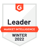 Leader in Market Intelligence on G2