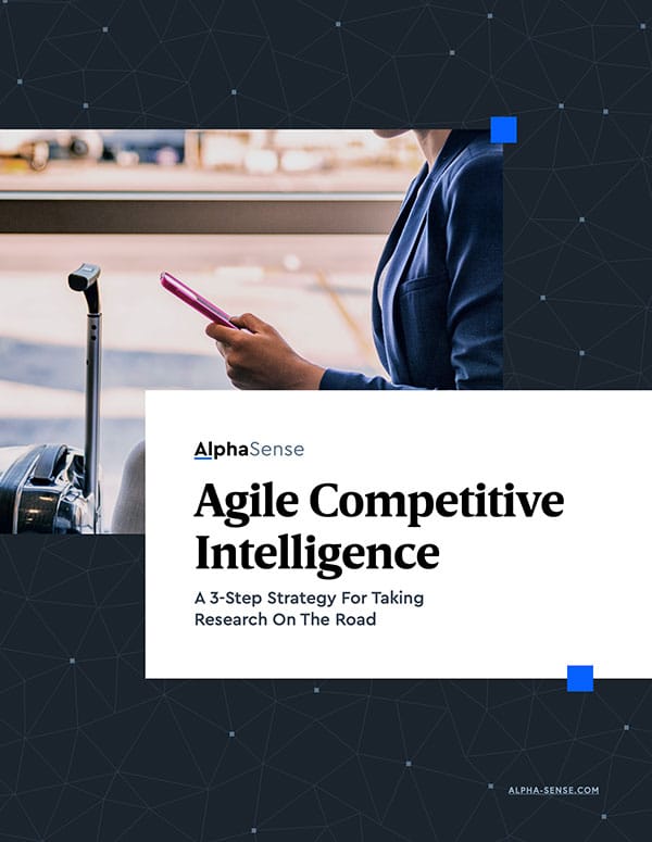 agile competitive intelligence cover