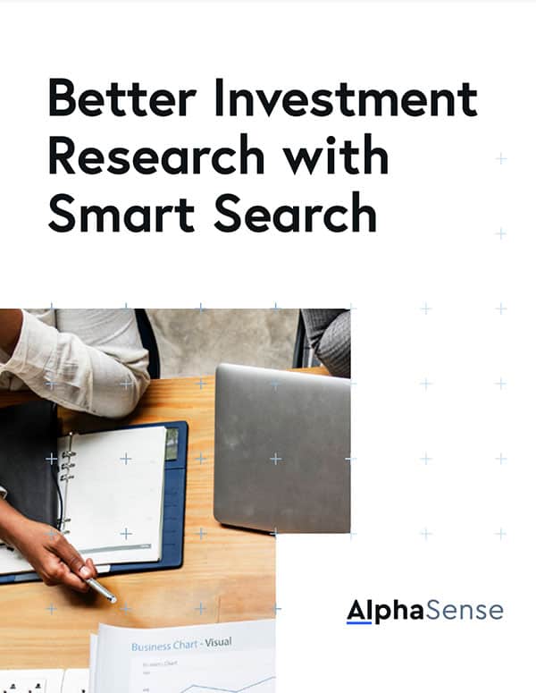 better investment research with smart search cover