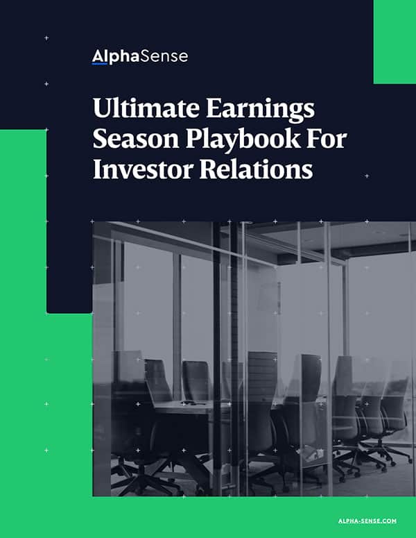 ultimate earnings season playbook cover
